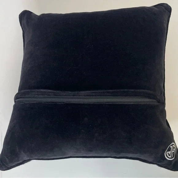 Jonathan Adler Red and Black Accent Pillow for Modern Decor - Picture 11 of 15